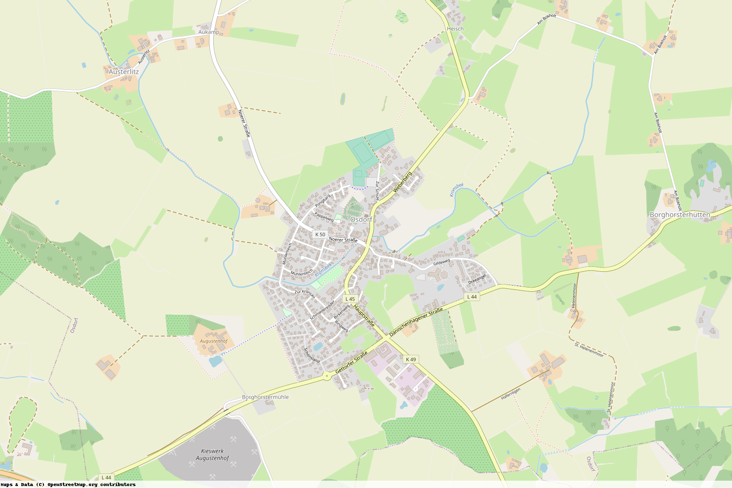 Ist gerade Stromausfall in Schleswig-Holstein - Rendsburg-Eckernförde - Osdorf?