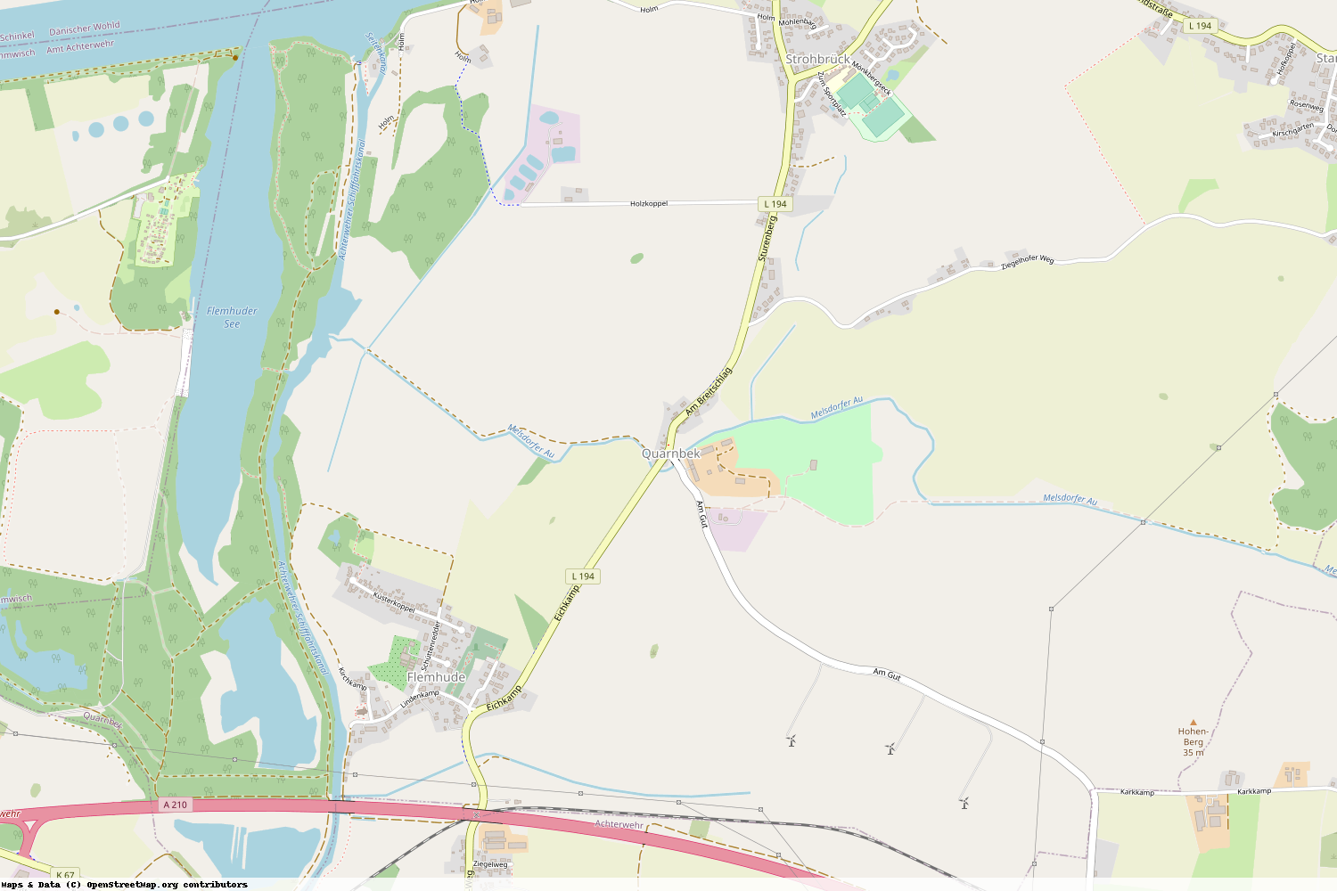 Ist gerade Stromausfall in Schleswig-Holstein - Rendsburg-Eckernförde - Quarnbek?