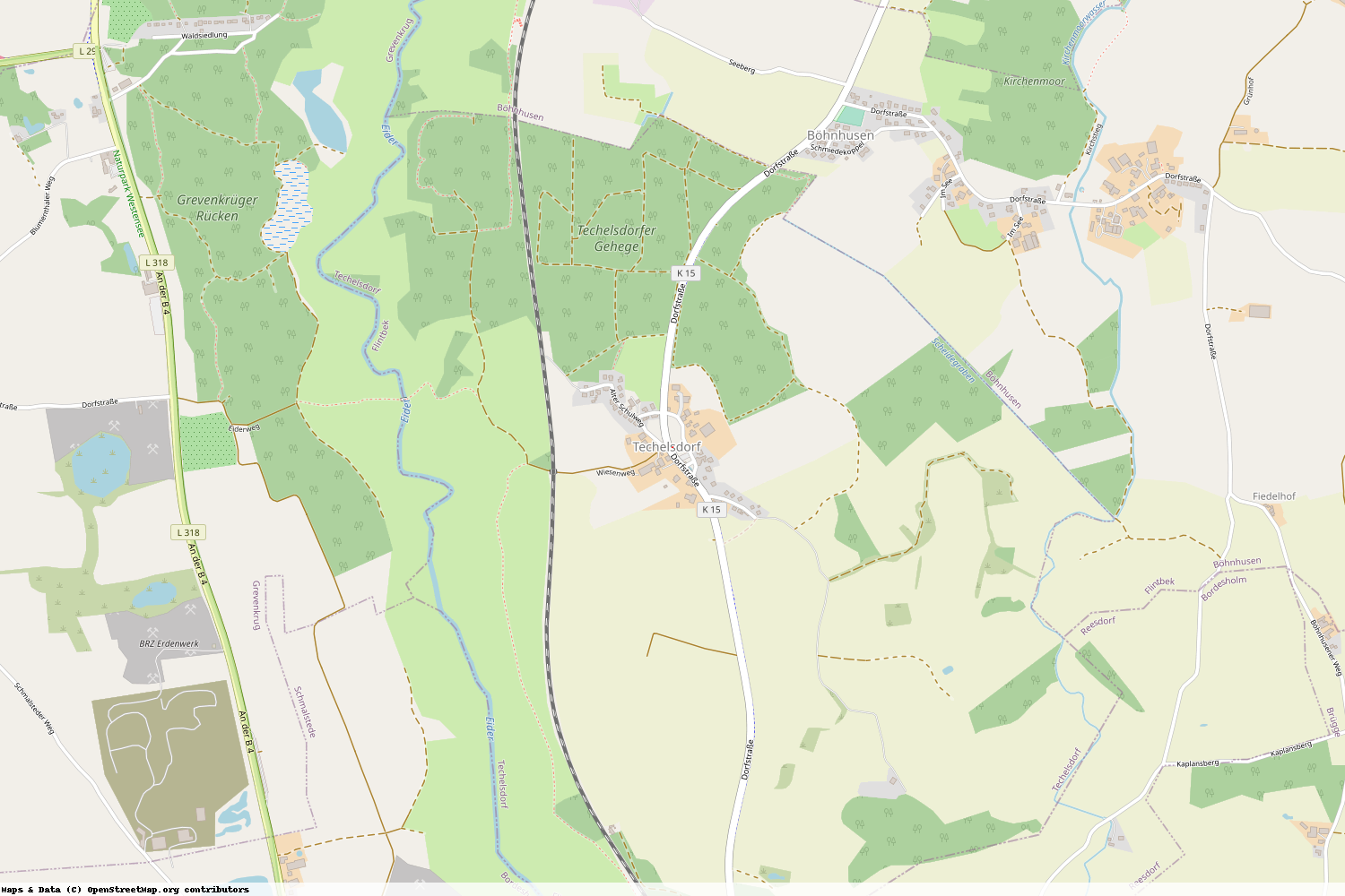 Ist gerade Stromausfall in Schleswig-Holstein - Rendsburg-Eckernförde - Techelsdorf?