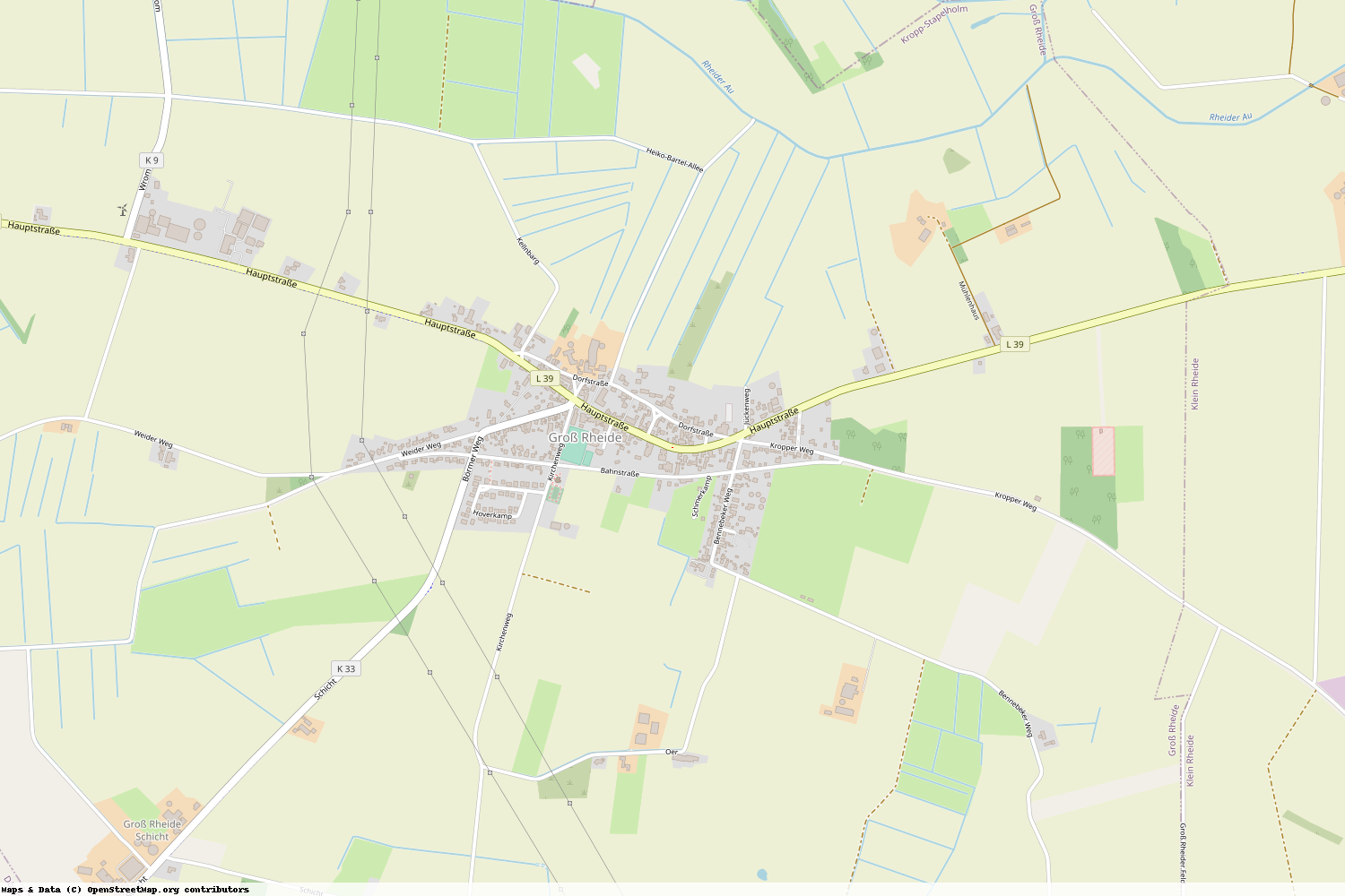 Ist gerade Stromausfall in Schleswig-Holstein - Schleswig-Flensburg - Groß Rheide?