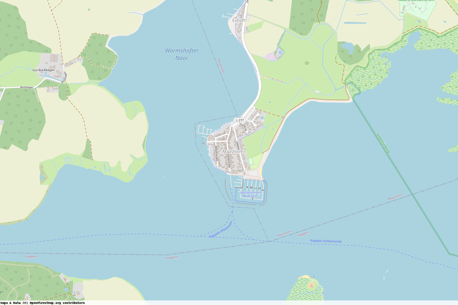 Ist gerade Stromausfall in Schleswig-Holstein - Schleswig-Flensburg - Maasholm?