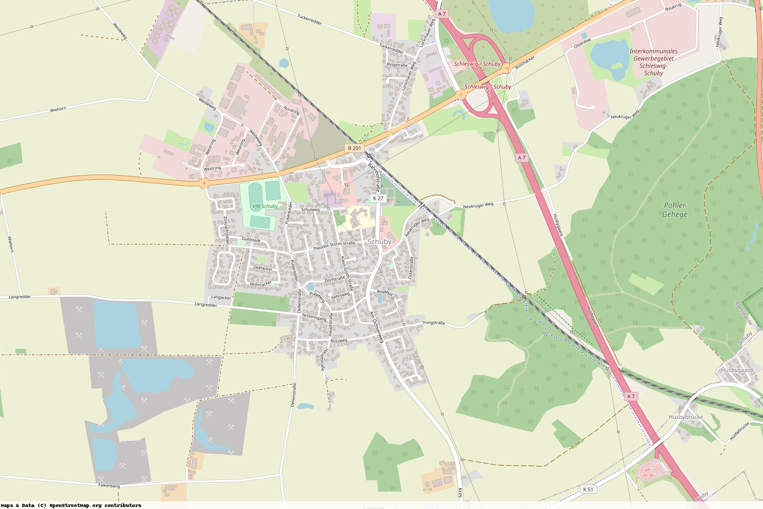 Ist gerade Stromausfall in Schleswig-Holstein - Schleswig-Flensburg - Schuby?