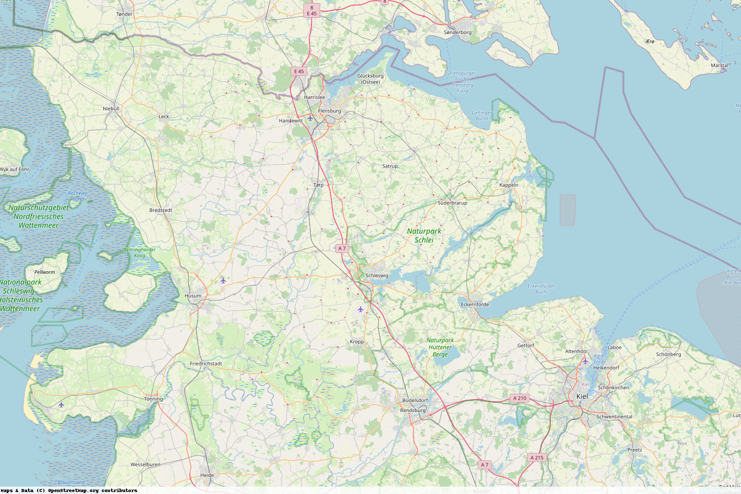 Ist gerade Stromausfall in Schleswig-Holstein - Schleswig-Flensburg?