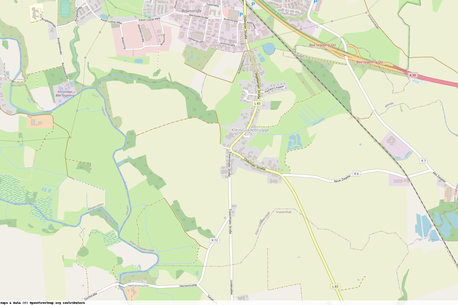 Ist gerade Stromausfall in Schleswig-Holstein - Segeberg - Klein Gladebrügge?