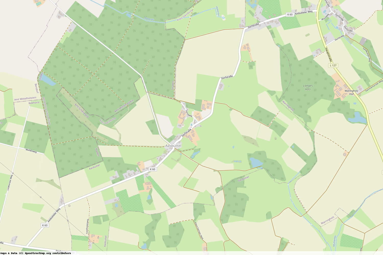 Ist gerade Stromausfall in Schleswig-Holstein - Steinburg - Aasbüttel?