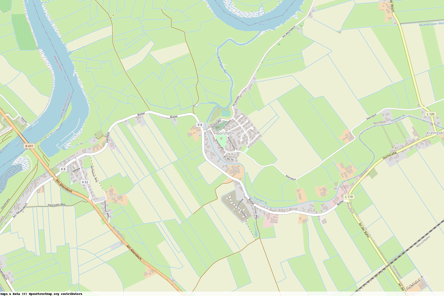 Ist gerade Stromausfall in Schleswig-Holstein - Steinburg - Borsfleth?