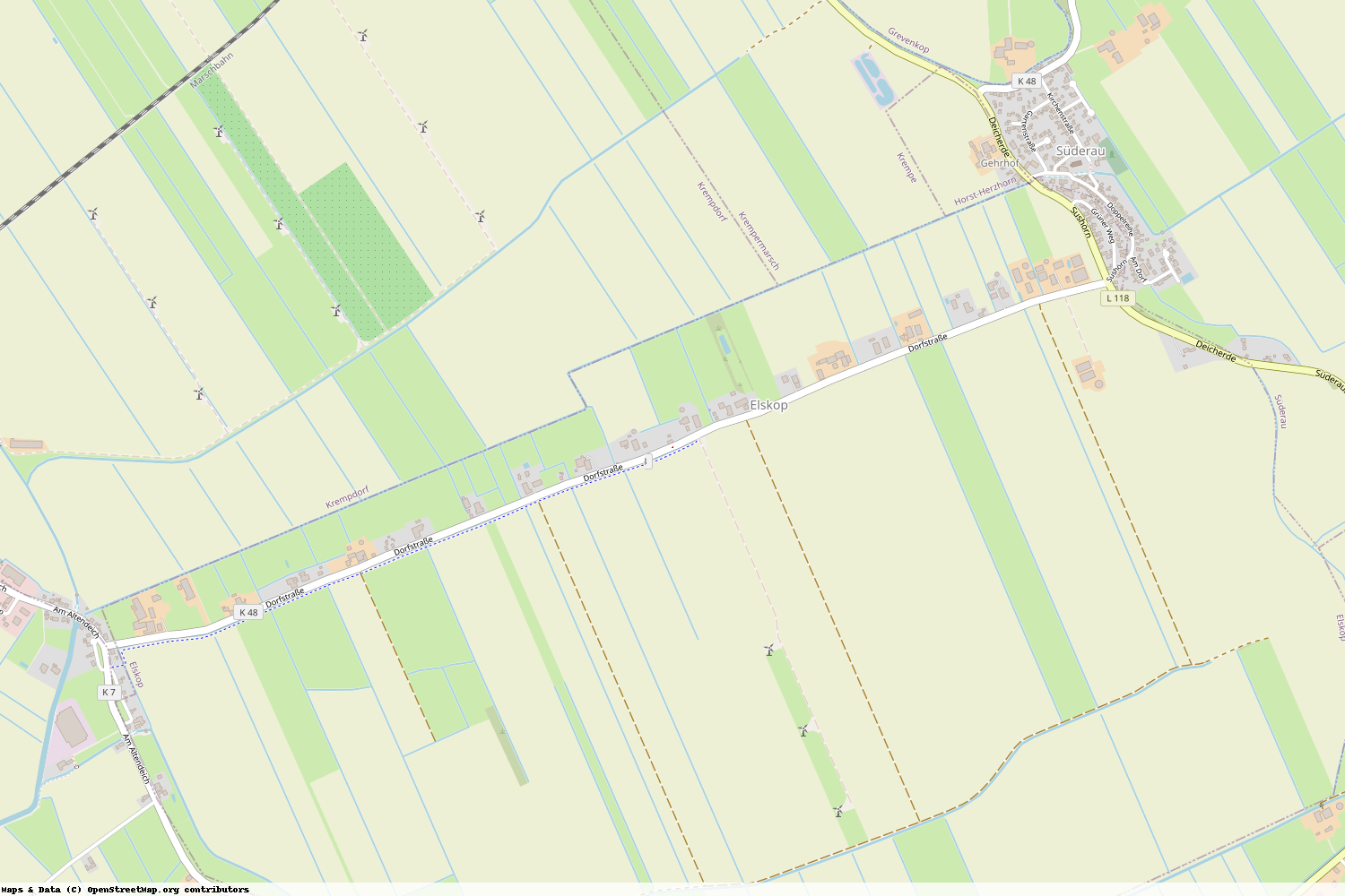 Ist gerade Stromausfall in Schleswig-Holstein - Steinburg - Elskop?