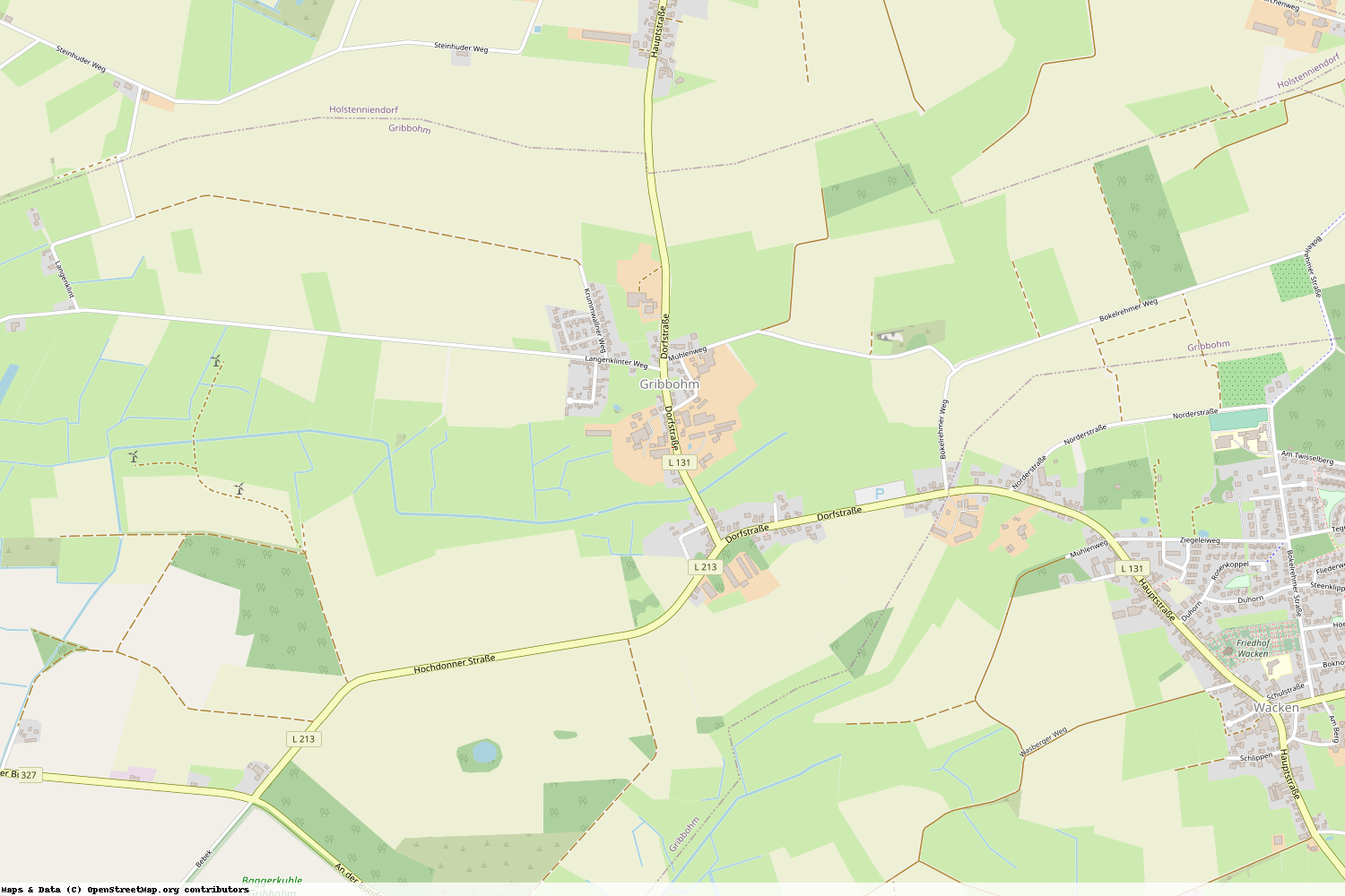 Ist gerade Stromausfall in Schleswig-Holstein - Steinburg - Gribbohm?