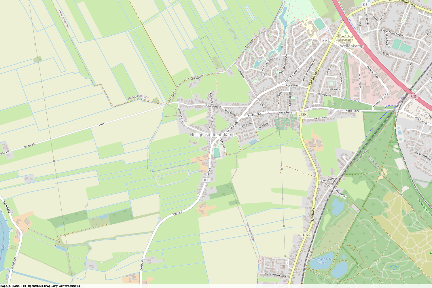 Ist gerade Stromausfall in Schleswig-Holstein - Steinburg - Heiligenstedtenerkamp?