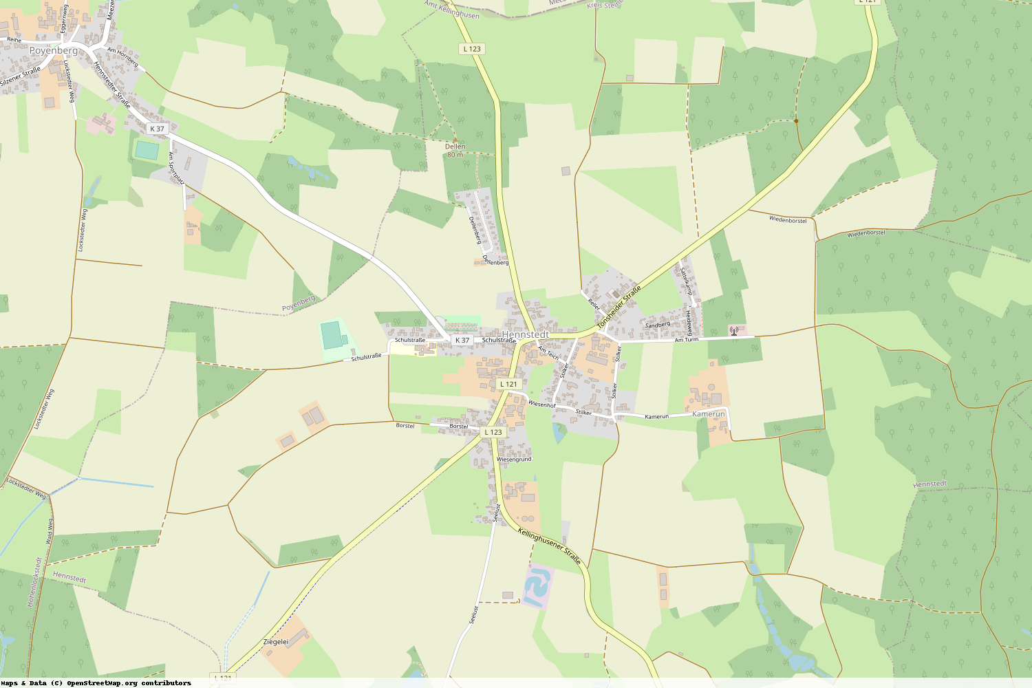 Ist gerade Stromausfall in Schleswig-Holstein - Steinburg - Hennstedt?