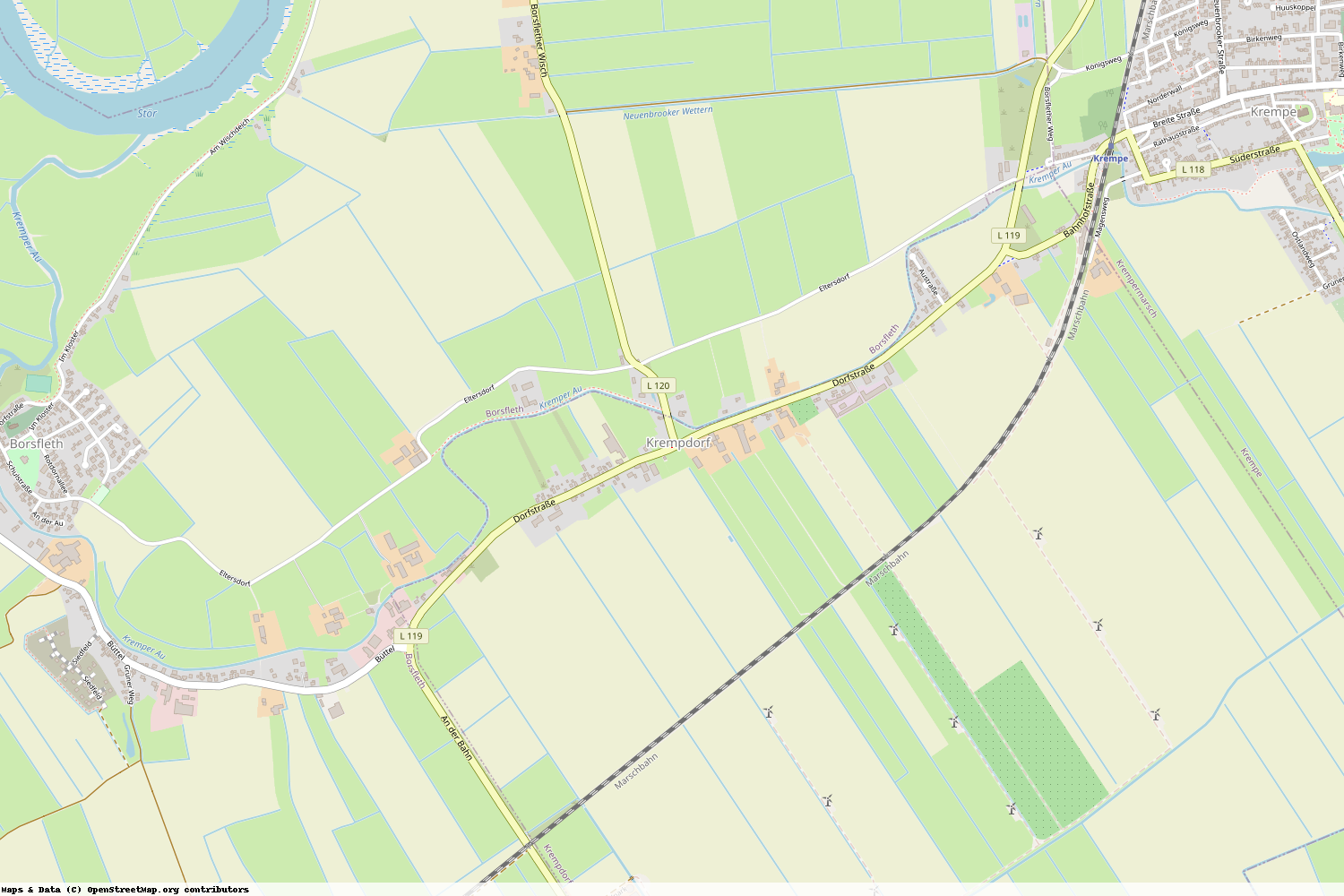 Ist gerade Stromausfall in Schleswig-Holstein - Steinburg - Krempdorf?
