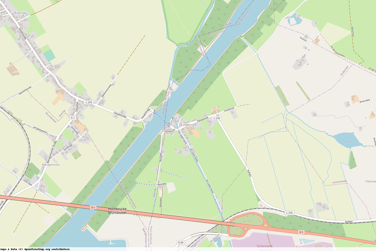 Ist gerade Stromausfall in Schleswig-Holstein - Steinburg - Kudensee?