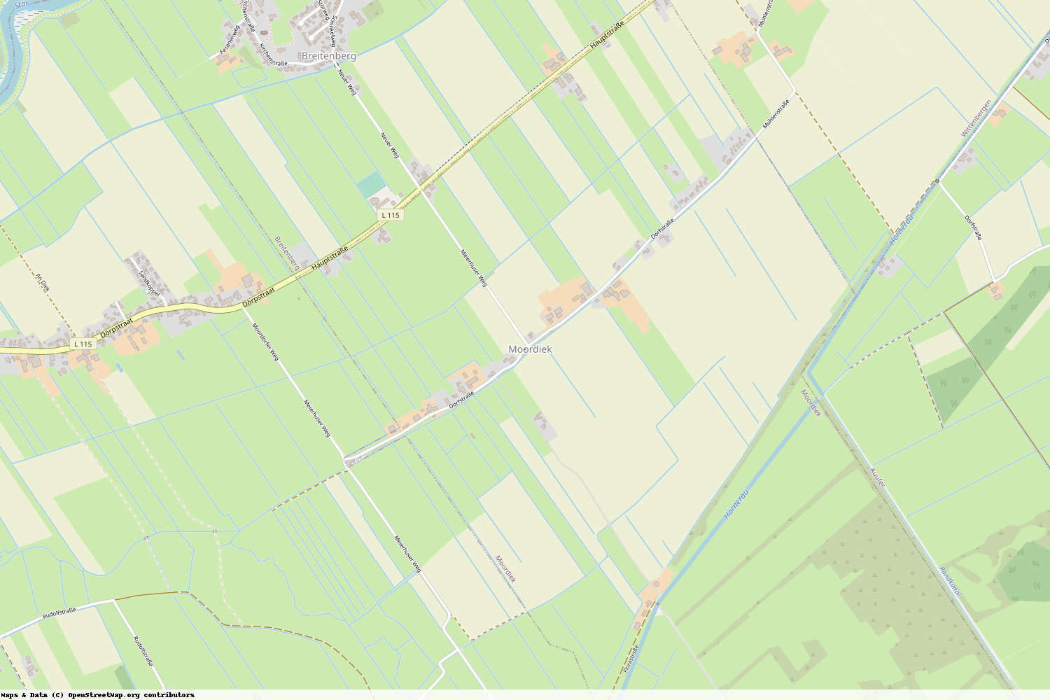 Ist gerade Stromausfall in Schleswig-Holstein - Steinburg - Moordiek?