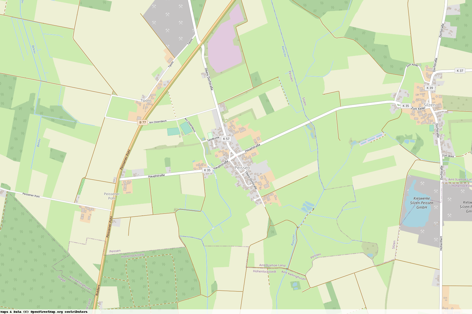 Ist gerade Stromausfall in Schleswig-Holstein - Steinburg - Peissen?