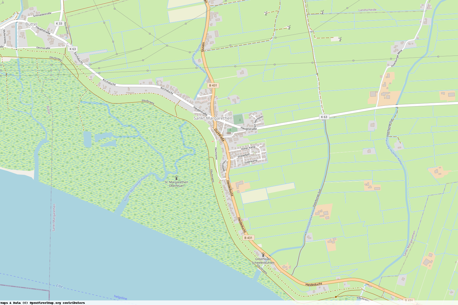 Ist gerade Stromausfall in Schleswig-Holstein - Steinburg - Sankt Margarethen?