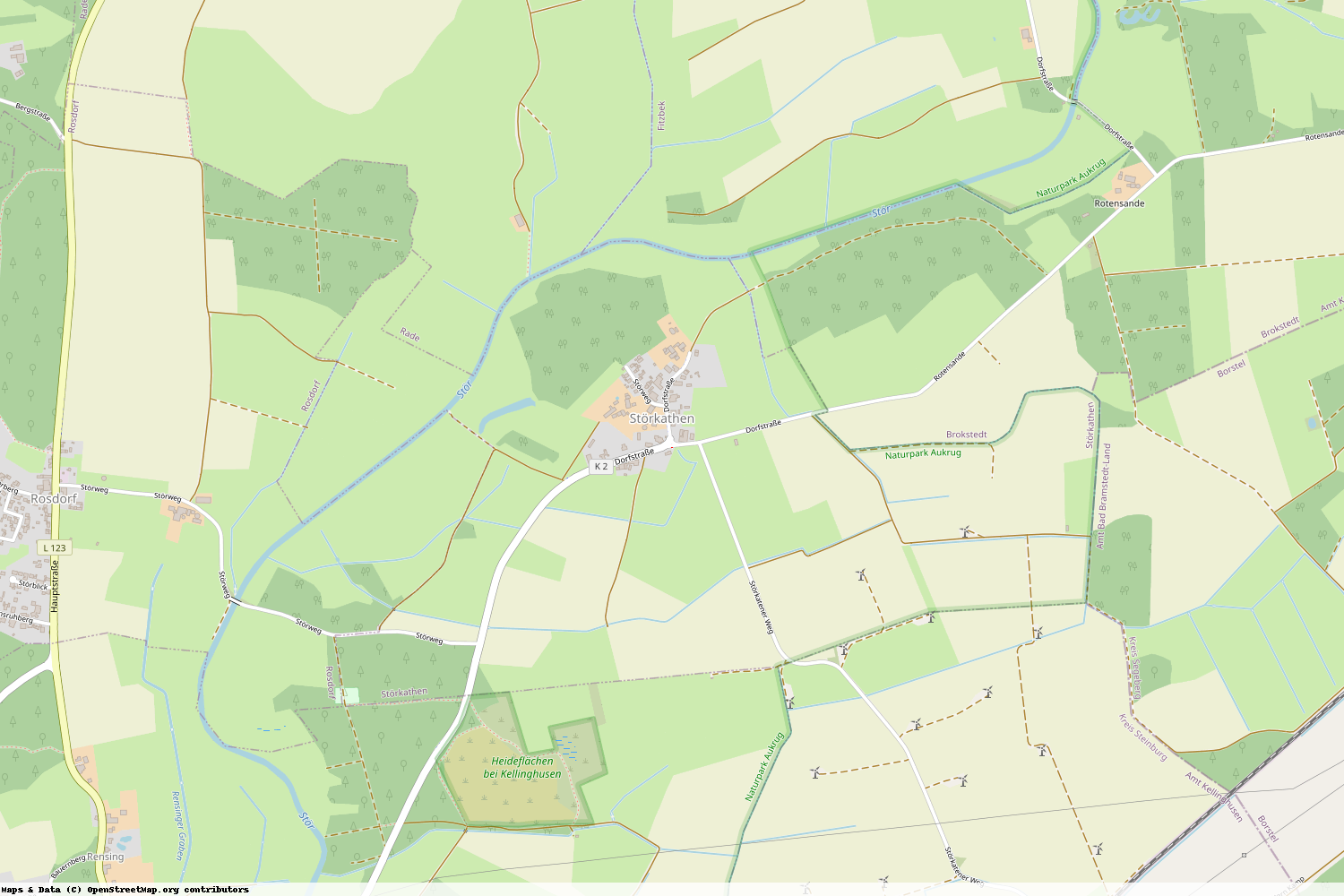 Ist gerade Stromausfall in Schleswig-Holstein - Steinburg - Störkathen?
