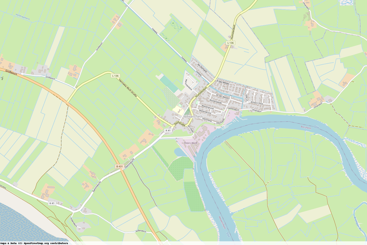 Ist gerade Stromausfall in Schleswig-Holstein - Steinburg - Wewelsfleth?