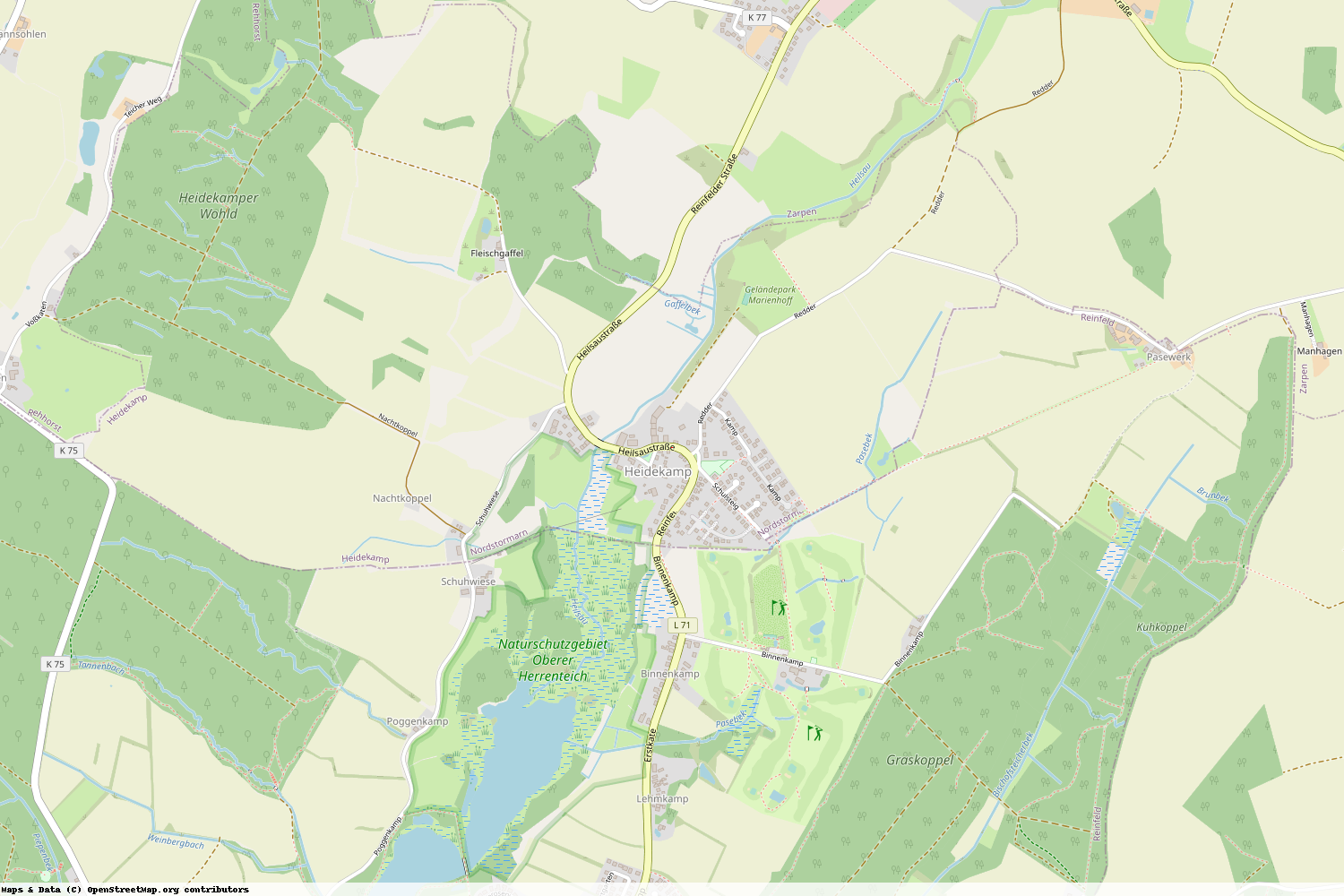 Ist gerade Stromausfall in Schleswig-Holstein - Stormarn - Heidekamp?
