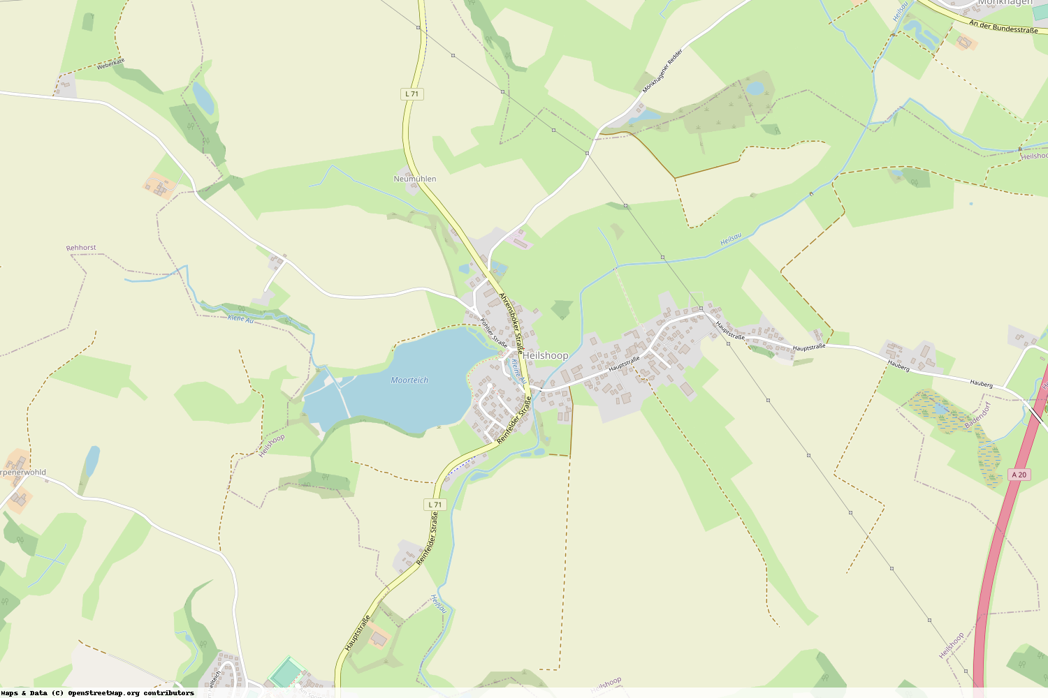 Ist gerade Stromausfall in Schleswig-Holstein - Stormarn - Heilshoop?