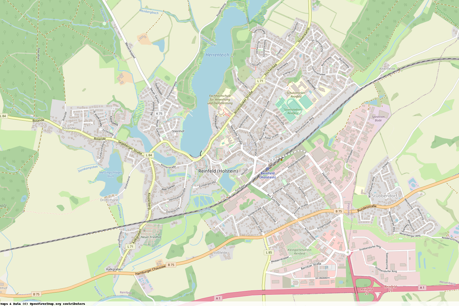 Ist gerade Stromausfall in Schleswig-Holstein - Stormarn - Reinfeld (Holstein)?