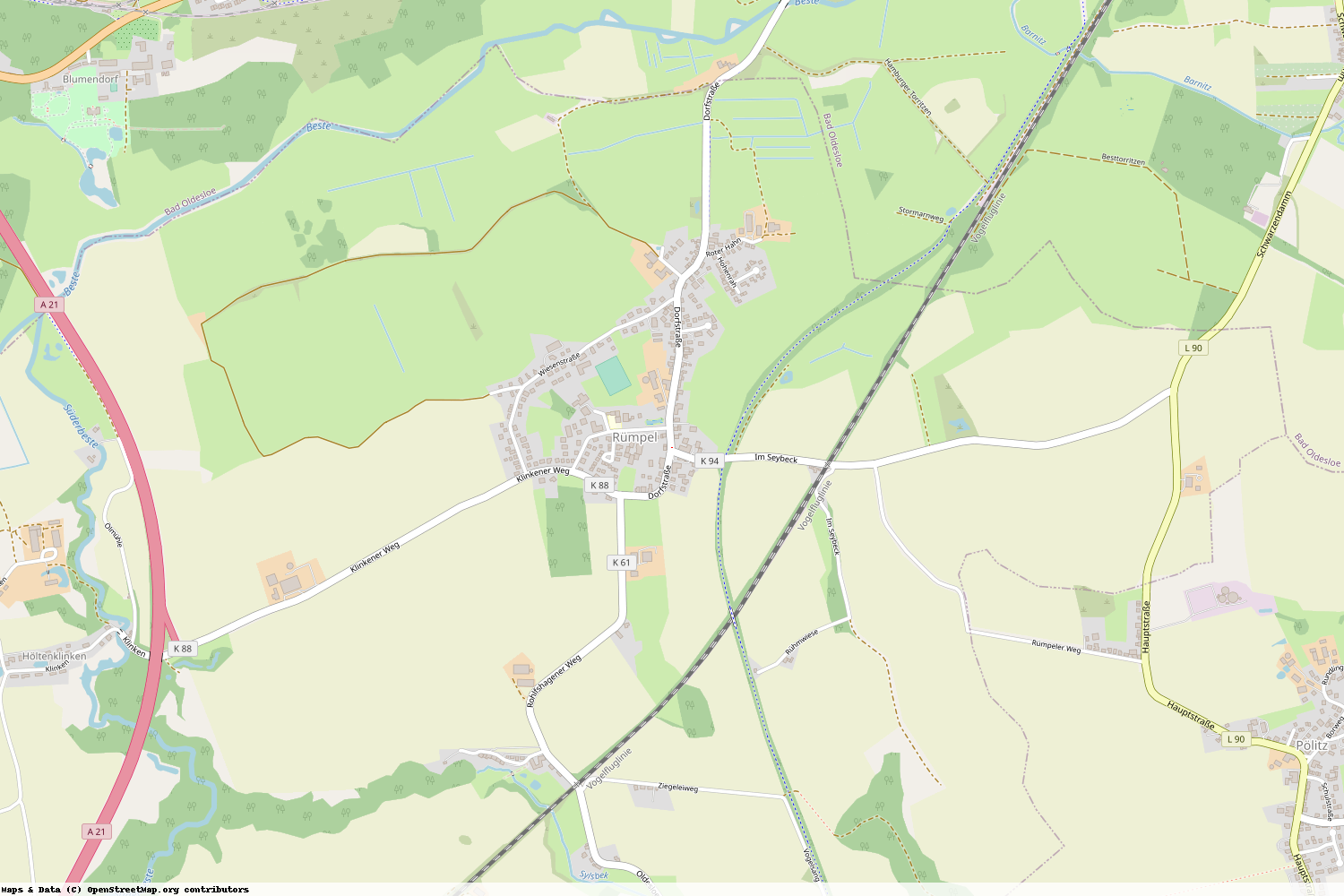 Ist gerade Stromausfall in Schleswig-Holstein - Stormarn - Rümpel?