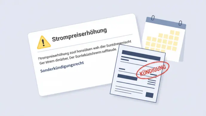 Stromanbieter kündigen: Leitfaden für eine erfolgreiche Vertragskündigung 3 Sonderkündigungsrecht bei Strompreiserhöhung