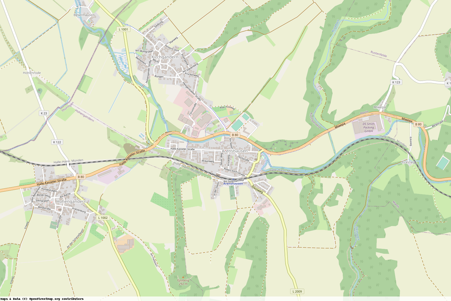 Ist gerade Stromausfall in Thüringen - Eichsfeld - Arenshausen?