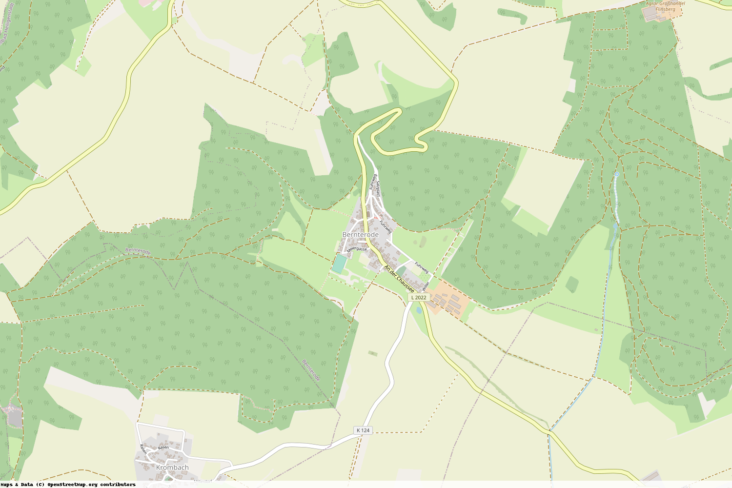 Ist gerade Stromausfall in Thüringen - Eichsfeld - Bernterode (bei Heilbad Heiligenstadt)?