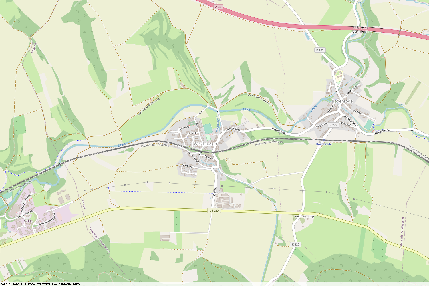 Ist gerade Stromausfall in Thüringen - Eichsfeld - Bodenrode-Westhausen?