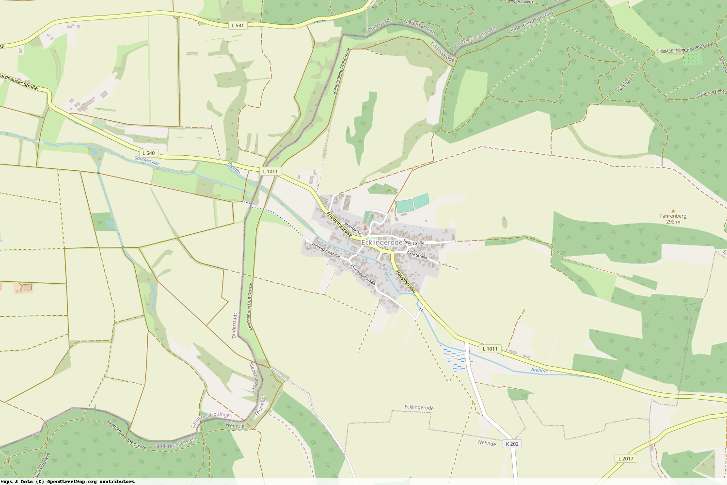 Ist gerade Stromausfall in Thüringen - Eichsfeld - Ecklingerode?