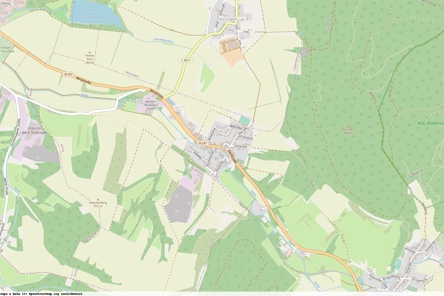 Ist gerade Stromausfall in Thüringen - Eichsfeld - Ferna?