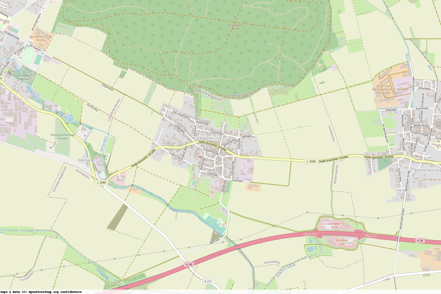 Ist gerade Stromausfall in Thüringen - Eichsfeld - Kirchworbis?
