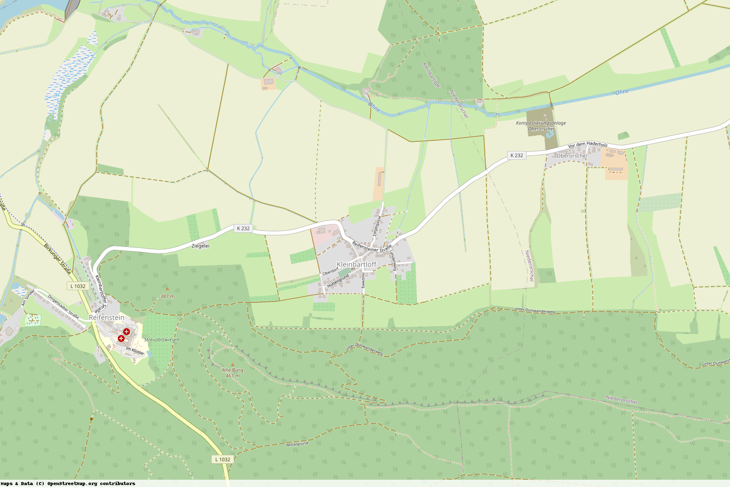 Ist gerade Stromausfall in Thüringen - Eichsfeld - Kleinbartloff?