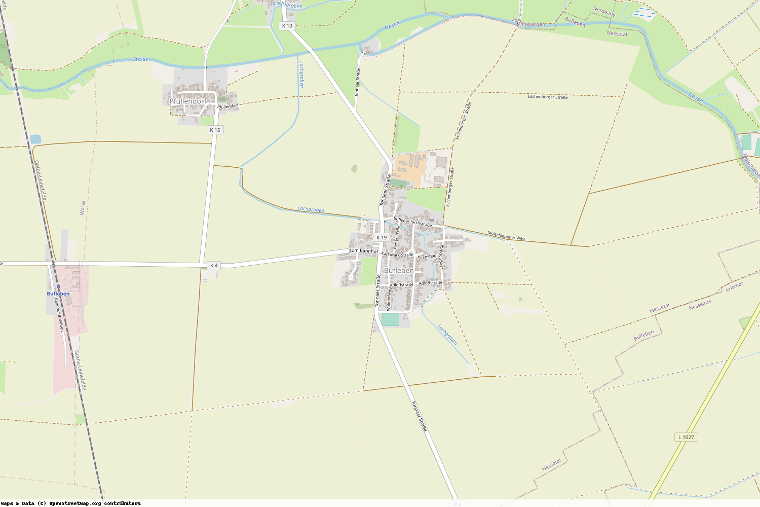 Ist gerade Stromausfall in Thüringen - Gotha - Bufleben?