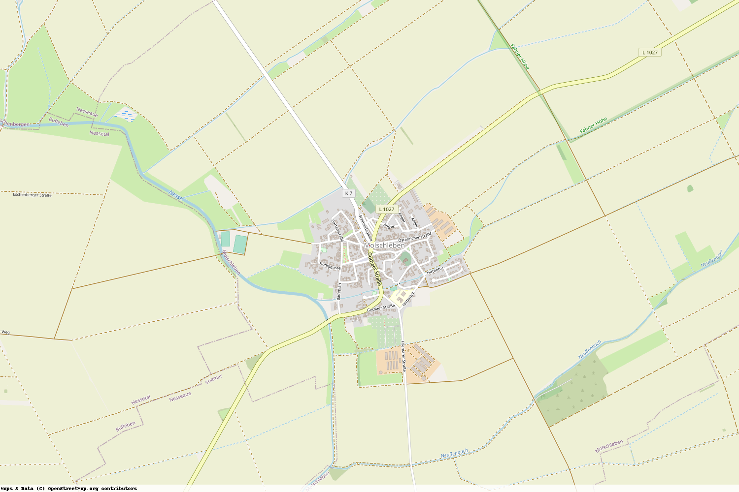Ist gerade Stromausfall in Thüringen - Gotha - Molschleben?