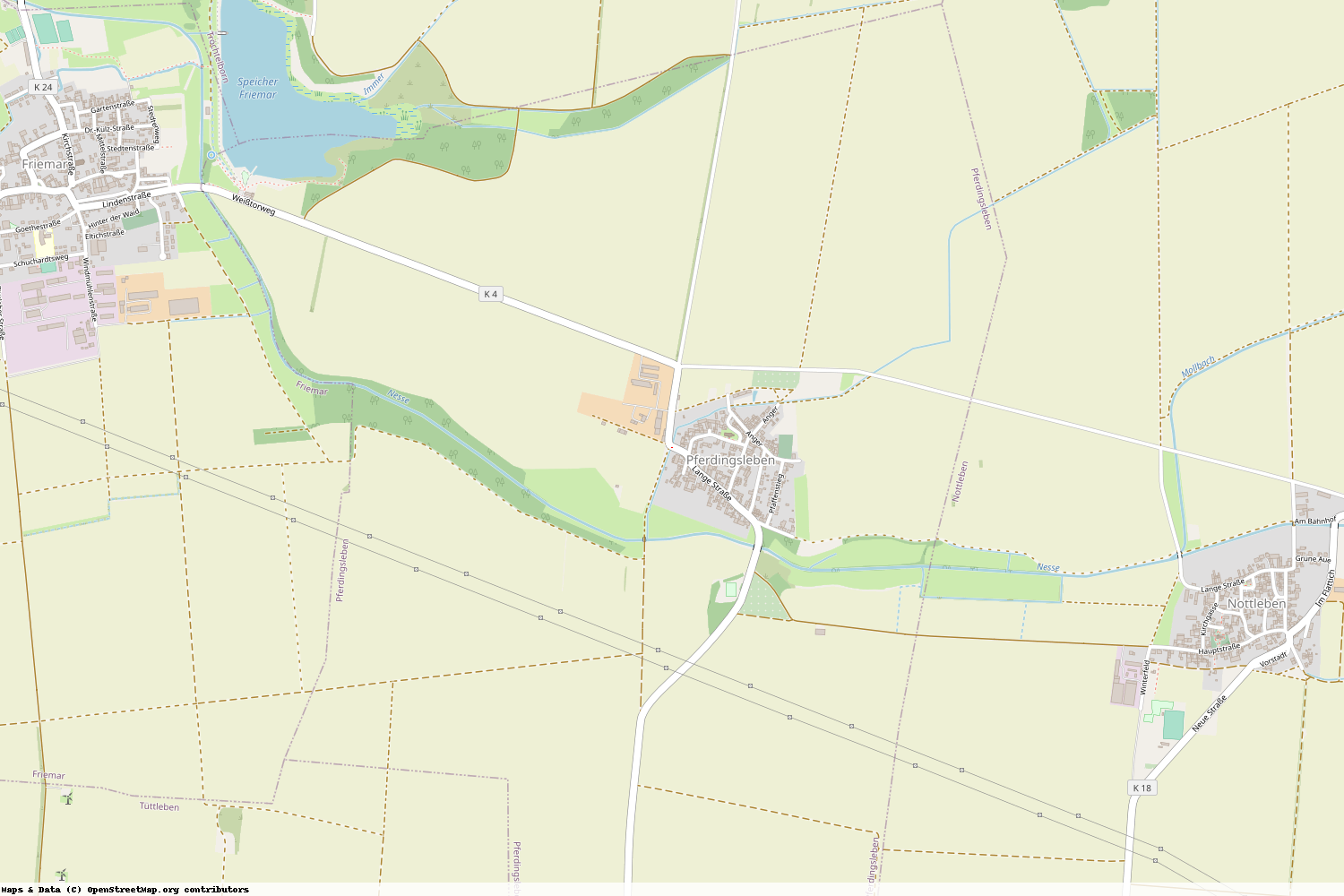 Ist gerade Stromausfall in Thüringen - Gotha - Pferdingsleben?
