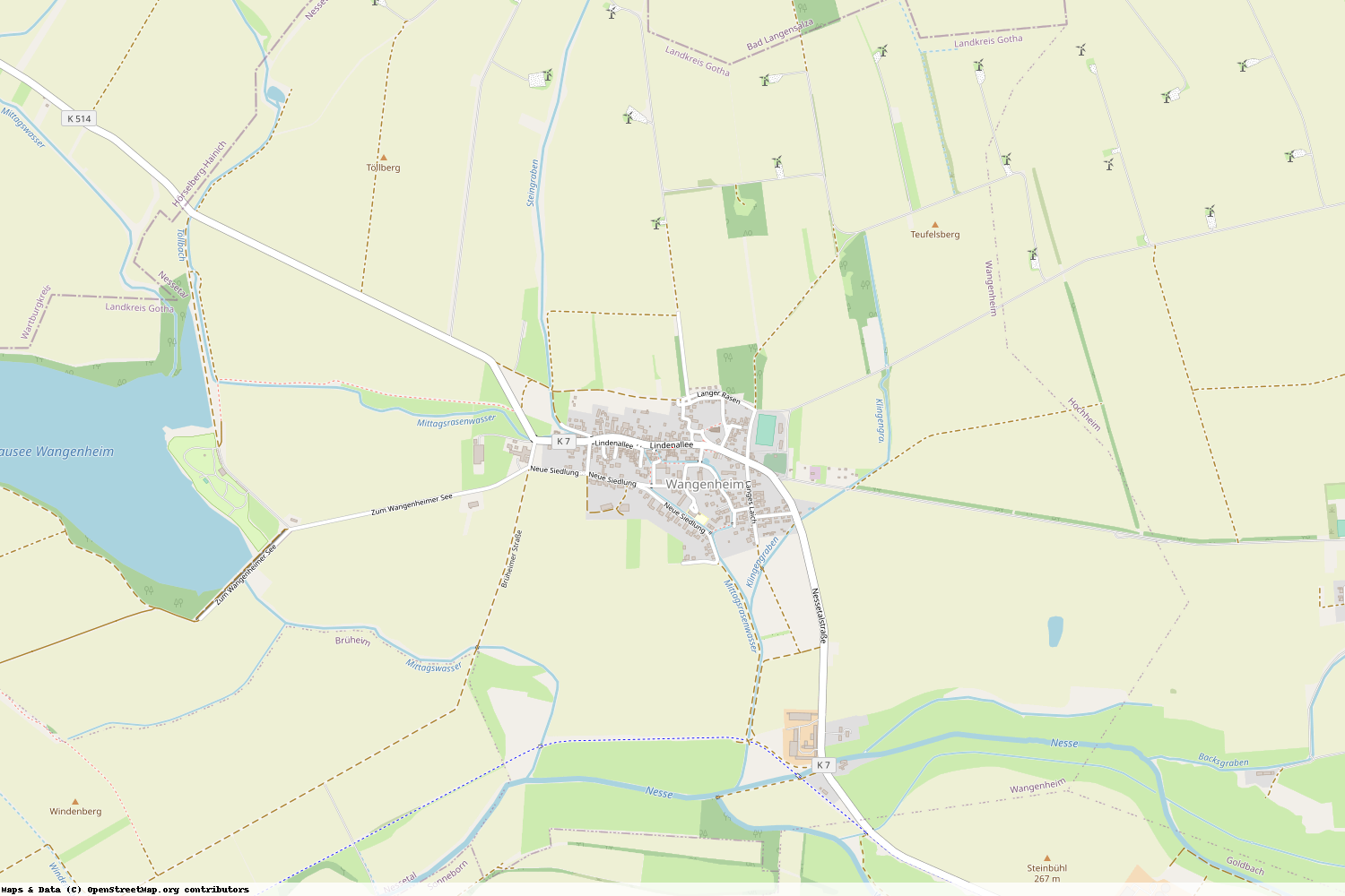 Ist gerade Stromausfall in Thüringen - Gotha - Wangenheim?