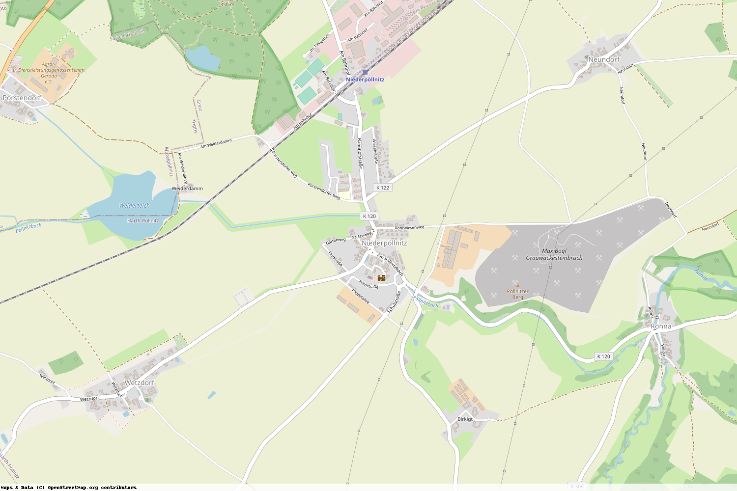 Ist gerade Stromausfall in Thüringen - Greiz - Harth-Pöllnitz?