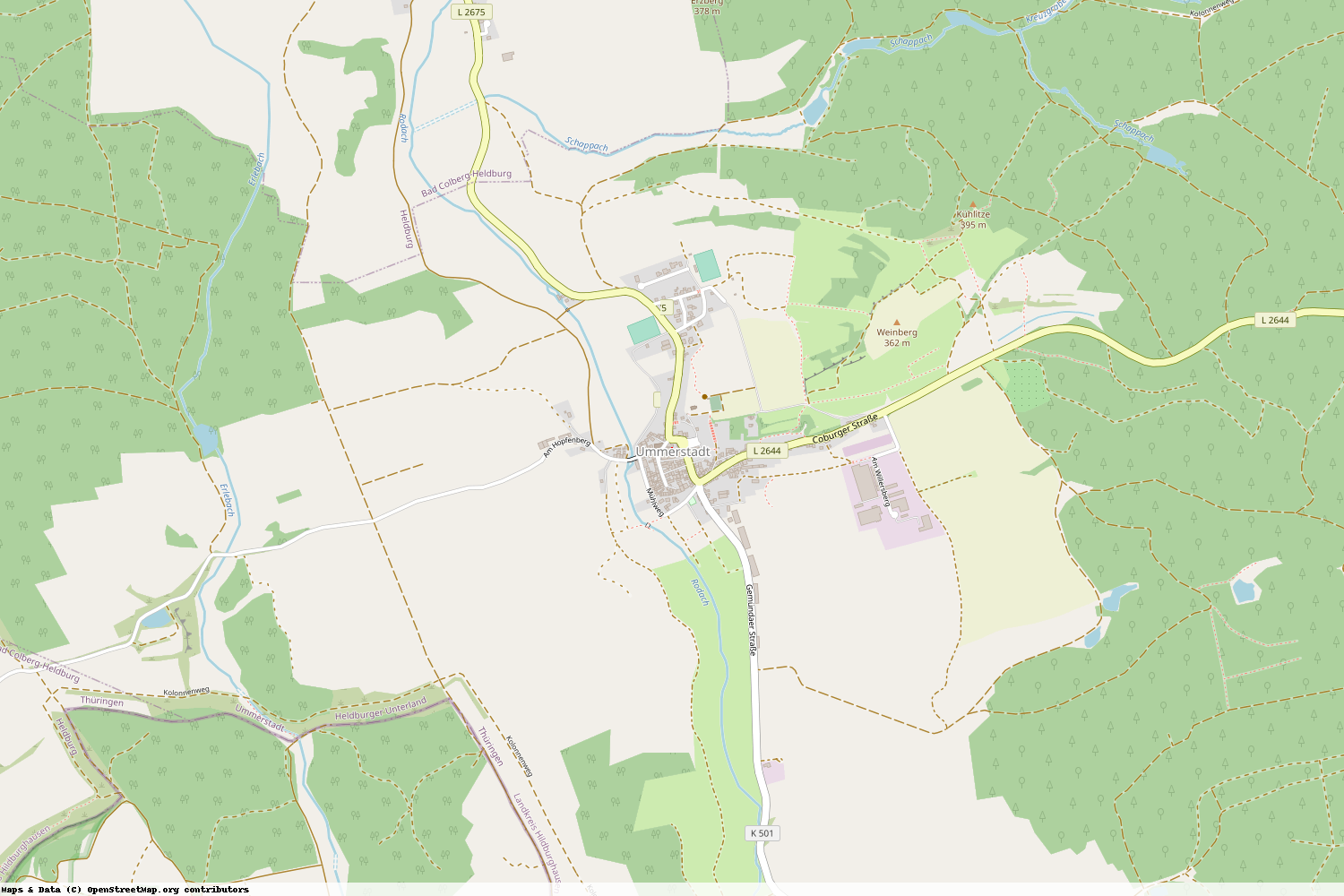 Ist gerade Stromausfall in Thüringen - Hildburghausen - Ummerstadt?