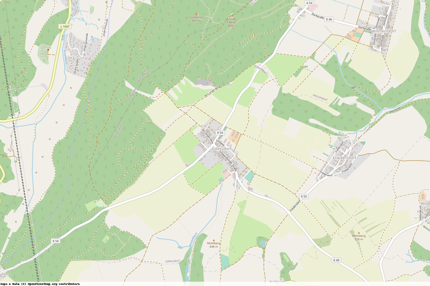 Ist gerade Stromausfall in Thüringen - Ilm-Kreis - Gillersdorf?