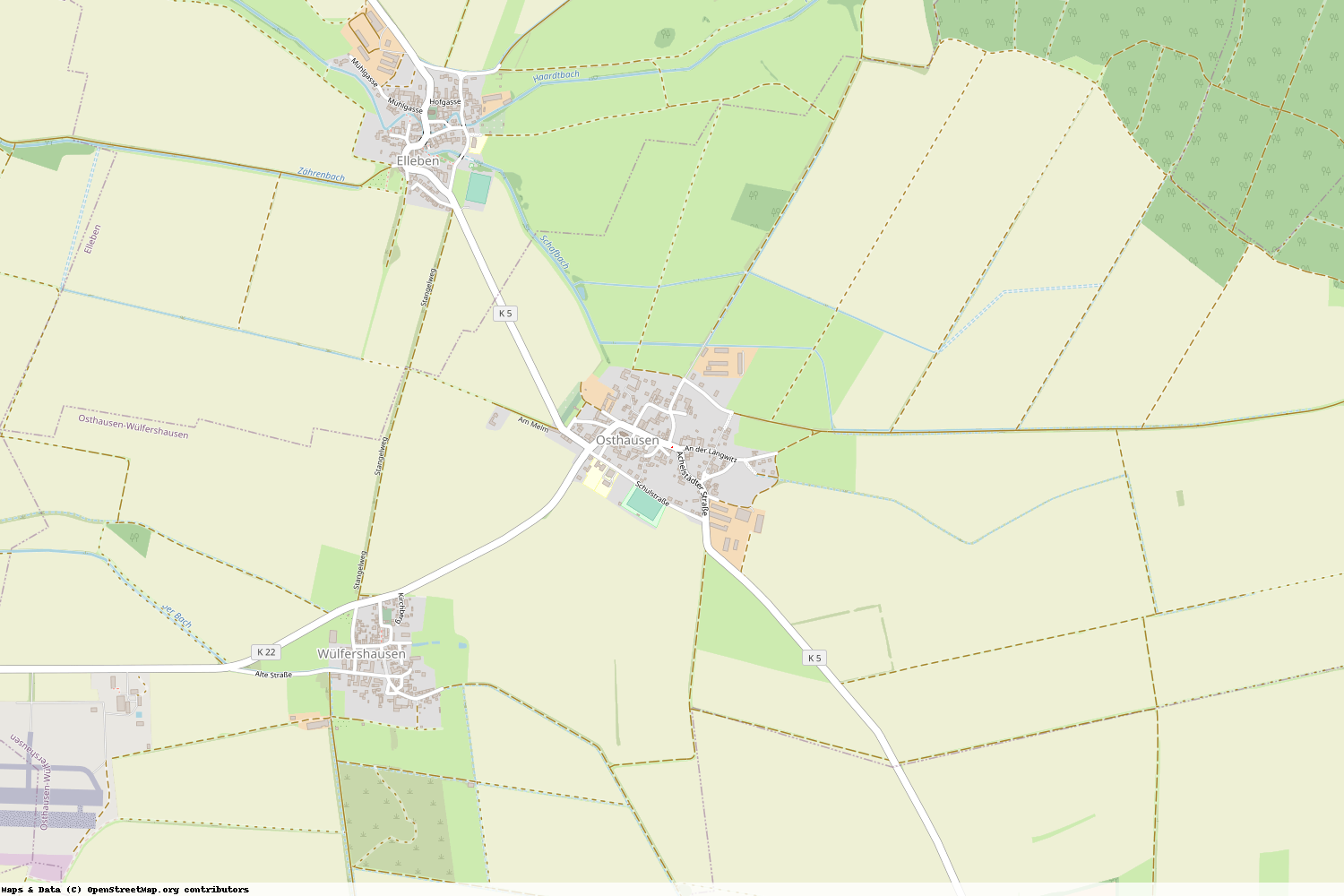 Ist gerade Stromausfall in Thüringen - Ilm-Kreis - Osthausen-Wülfershausen?