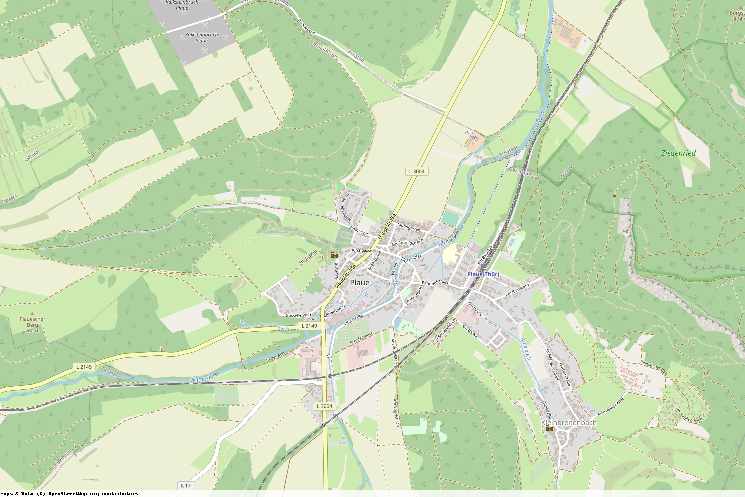 Ist gerade Stromausfall in Thüringen - Ilm-Kreis - Plaue?