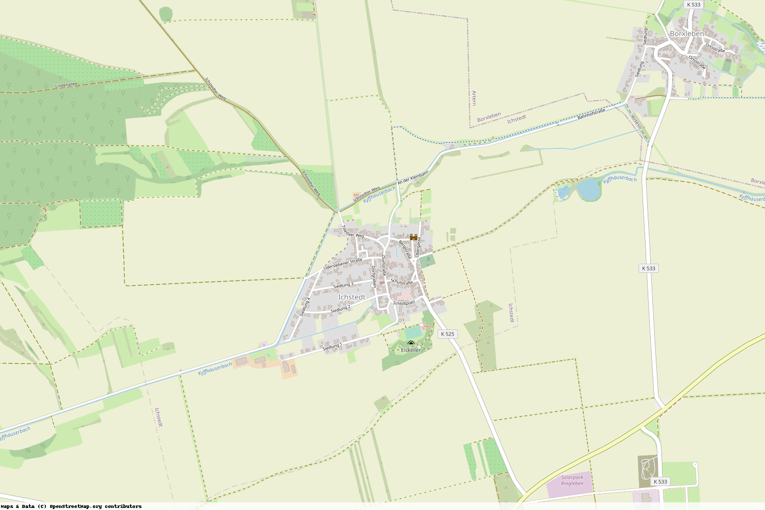 Ist gerade Stromausfall in Thüringen - Kyffhäuserkreis - Ichstedt?