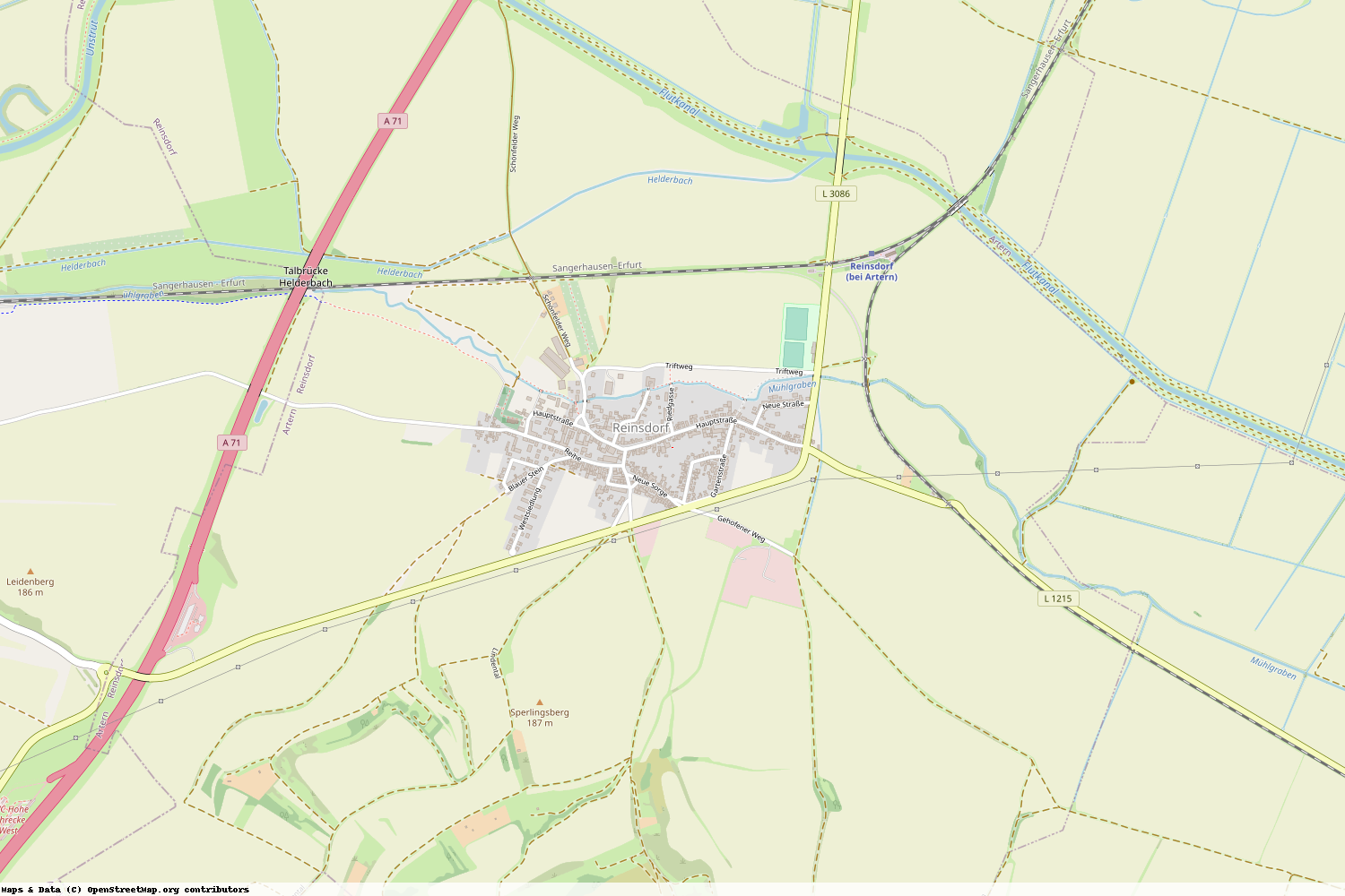 Ist gerade Stromausfall in Thüringen - Kyffhäuserkreis - Reinsdorf?