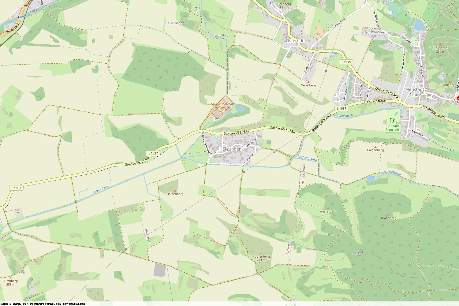 Ist gerade Stromausfall in Thüringen - Nordhausen - Harzungen?