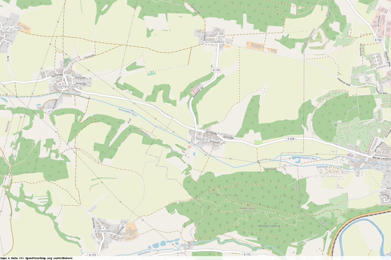 Ist gerade Stromausfall in Thüringen - Saale-Holzland-Kreis - Bibra?