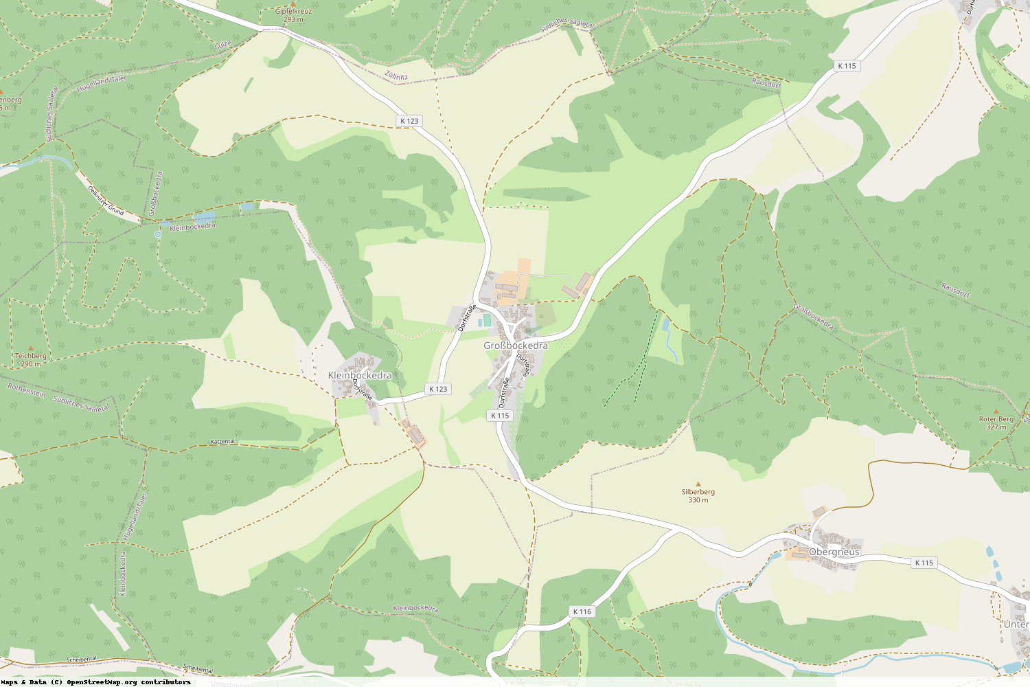 Ist gerade Stromausfall in Thüringen - Saale-Holzland-Kreis - Großbockedra?
