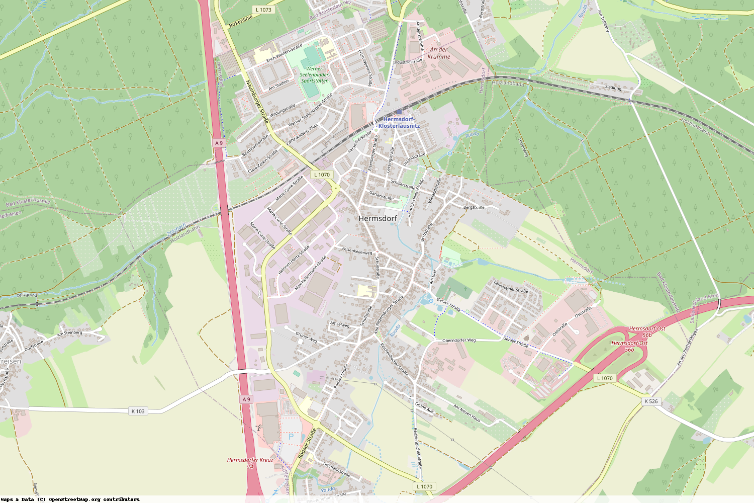 Ist gerade Stromausfall in Thüringen - Saale-Holzland-Kreis - Hermsdorf?