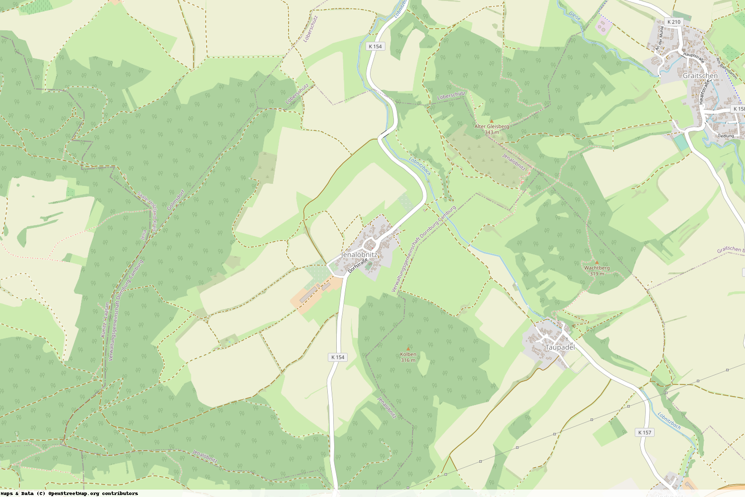 Ist gerade Stromausfall in Thüringen - Saale-Holzland-Kreis - Jenalöbnitz?