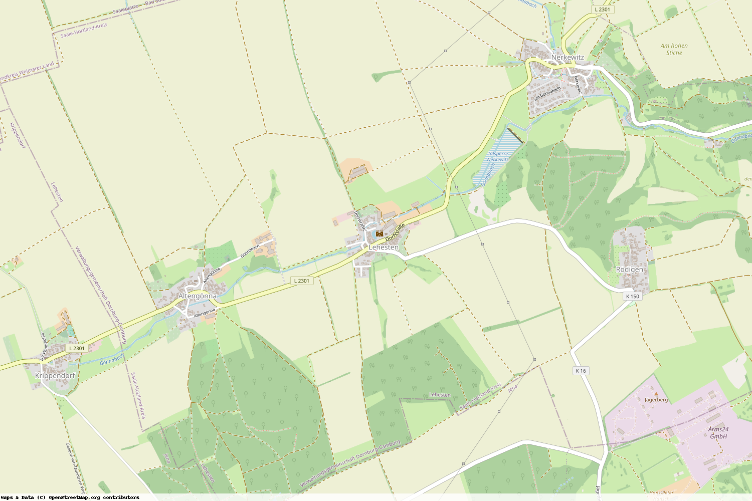 Ist gerade Stromausfall in Thüringen - Saale-Holzland-Kreis - Lehesten?